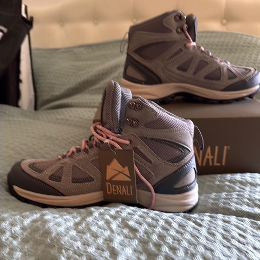 Women's Gray Hiking Boots